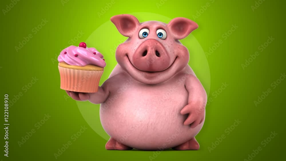 Fun pig - 3D Animation