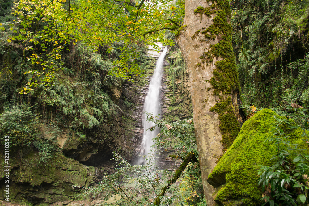 Fototapeta premium Gazou Waterfall, Mazandaran, Iran
