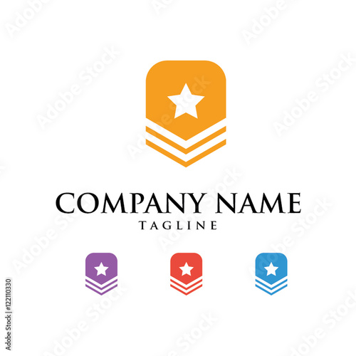 Military Army Logo Icon Vector