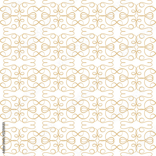 Abstract vector lace seamless pattern