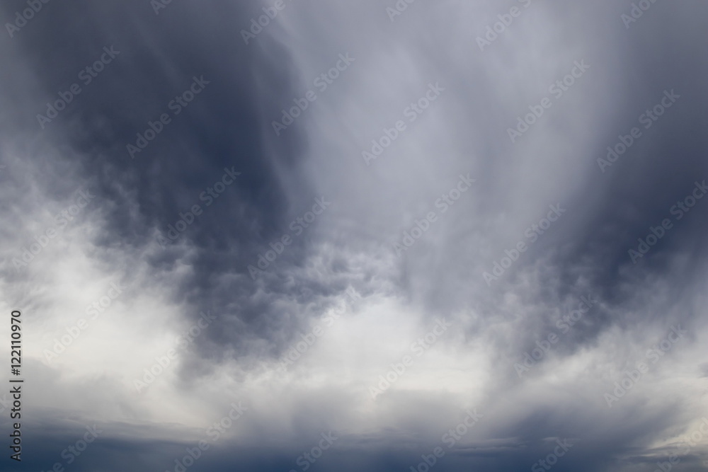 Obraz premium Dramatic sky, storm clouds