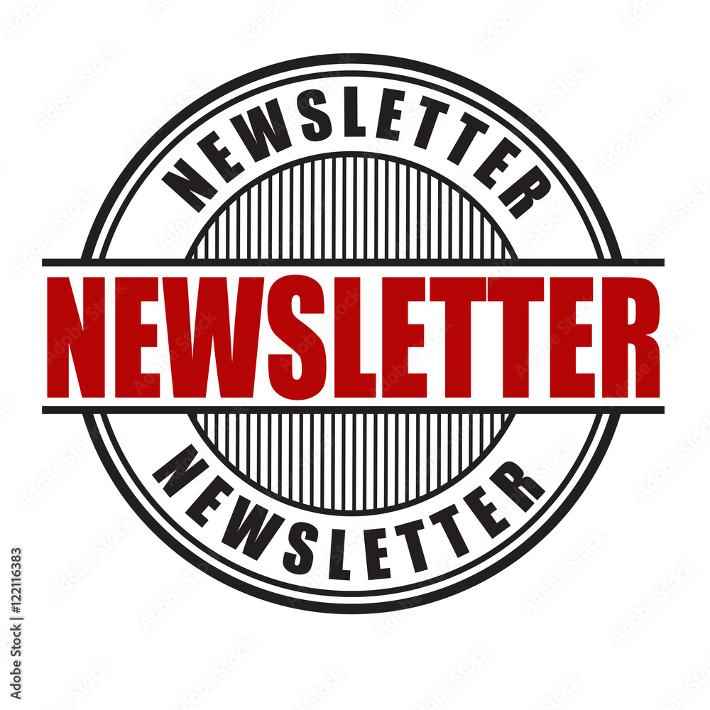 Newsletter grunge rubber stamp Newsletter grunge rubber stamp