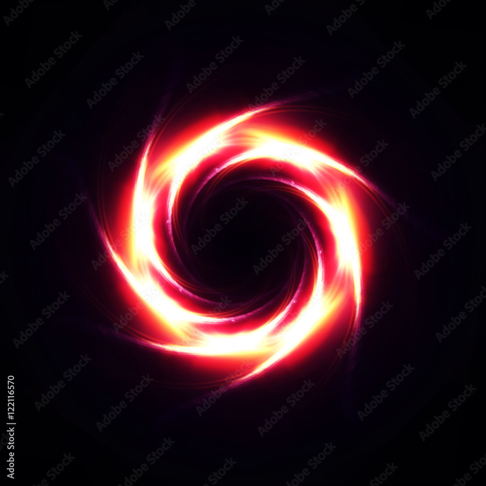 Abstract image of lighting flare Abstract image of lighting flare