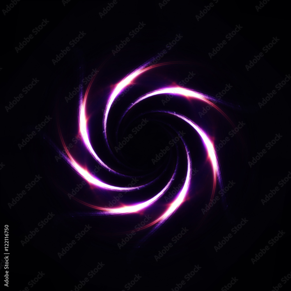 Abstract image of lighting flare Abstract image of lighting flare