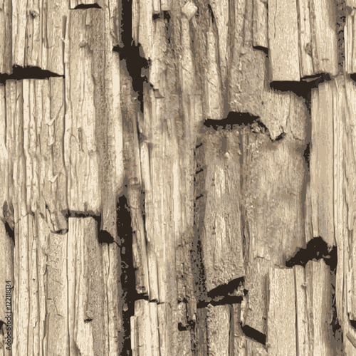 old rotten seamless wood texture