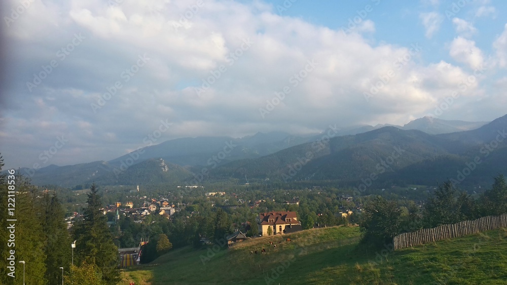 Naklejka premium Tatra mountain