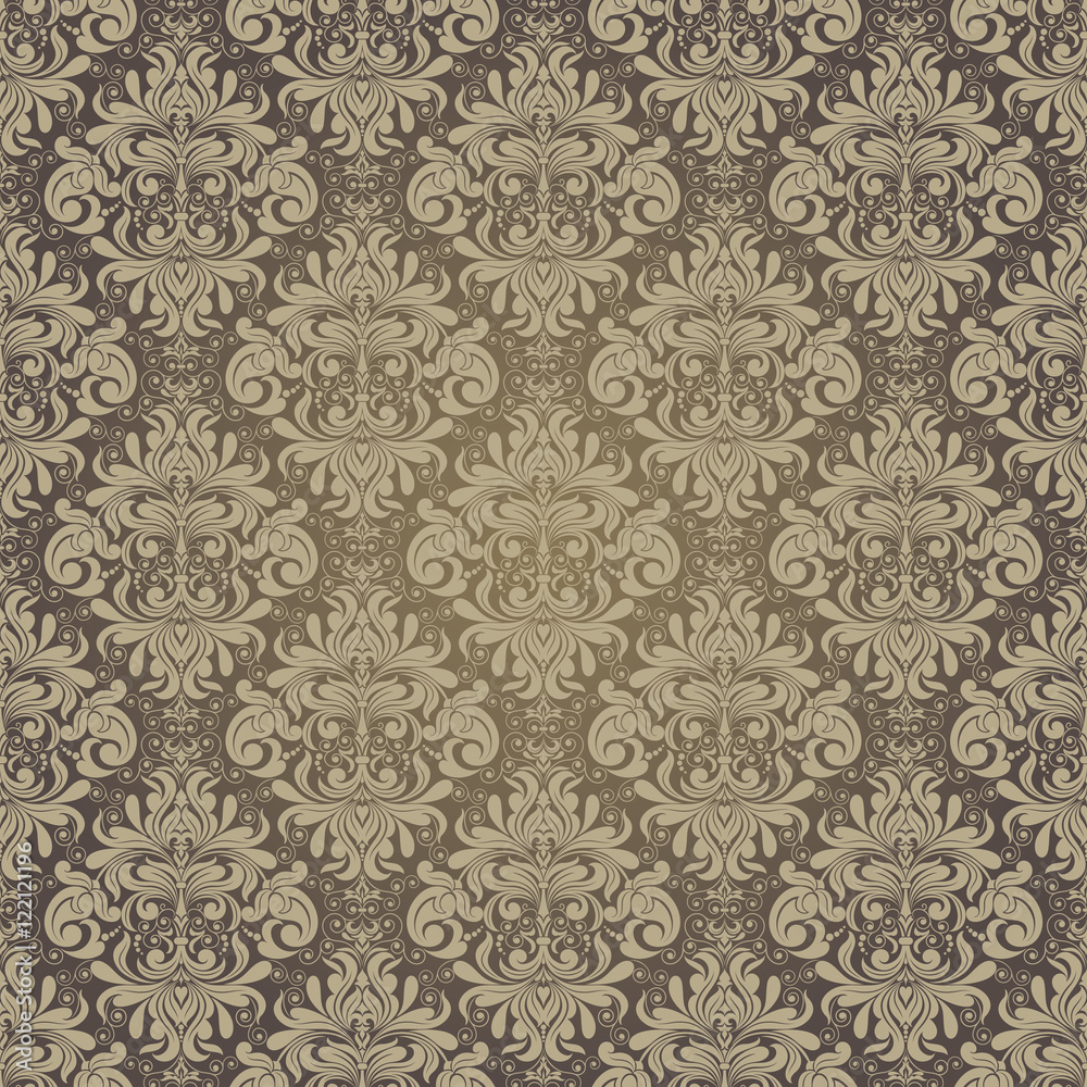 Seamless background in retro style Seamless background in retro style