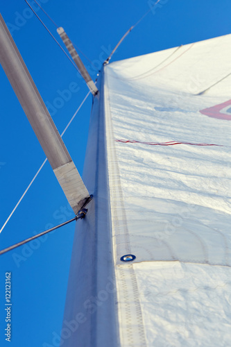 Canvas Print Front luff sail, Mast track sail and its functions and installation