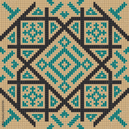 Vintage wallpaper pattern background vector (series)