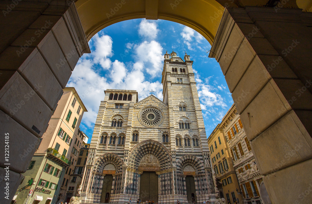 Saint Lawrence cathedral, Genoa, Italy