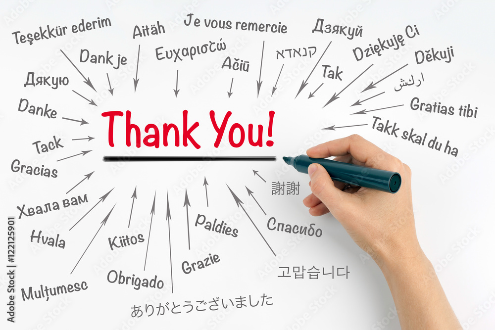 Спасибо на разных языках. Благодарю на разных языках. Слова благодарности на разных языках.