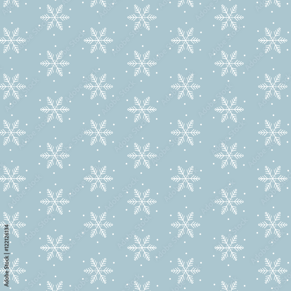 Snowflakes Pattern Snowflakes Pattern