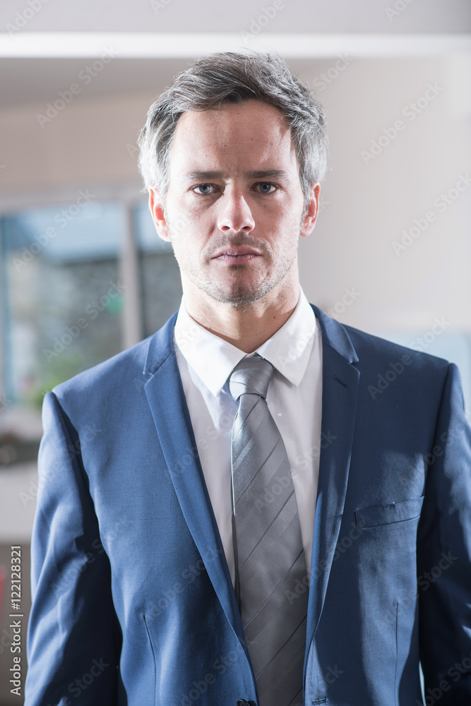 Fototapeta premium Man preparing to go to an important appointment