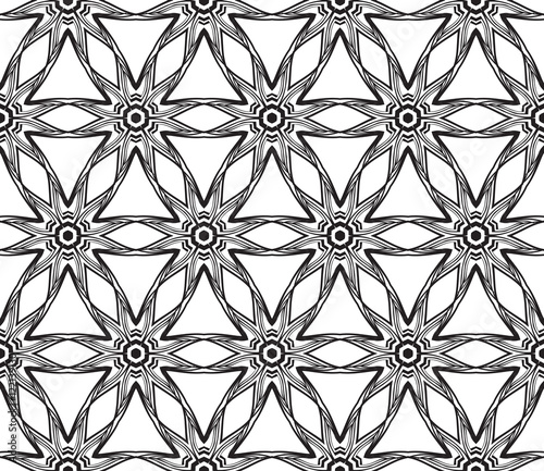 The magic triangle. Series mirror transformation of triangular shapes.