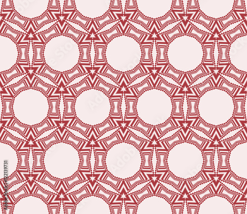 Series mirror transformation of hexagon shapes