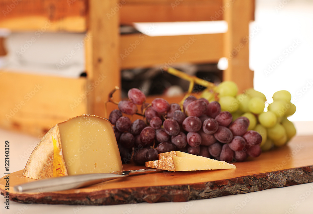 Käse und Trauben Käse und Trauben