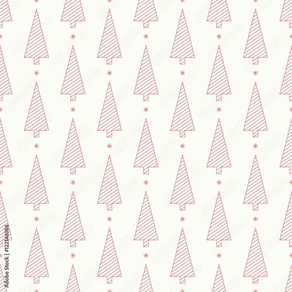 seamless pattern of striped christmas tree silhouette. seamless pattern of striped christmas tree silhouette.
