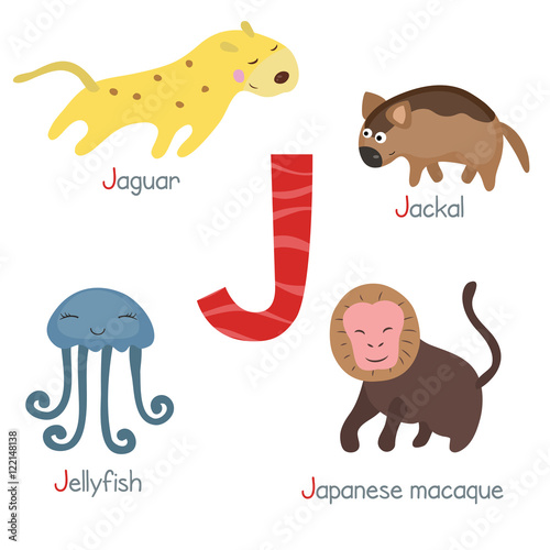Cute zoo alphabet