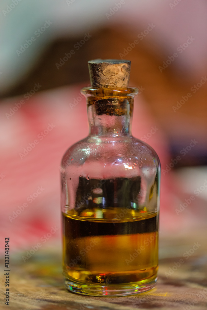 Small glass bottle Small glass bottle