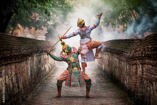 STRICTLY KHON DANCING (THOTSAKAN): PERFORMERS of one of Thailand's most highly regarded dances are keeping the tradition alive, despite the recent decline in popularity of the art form © pentium5