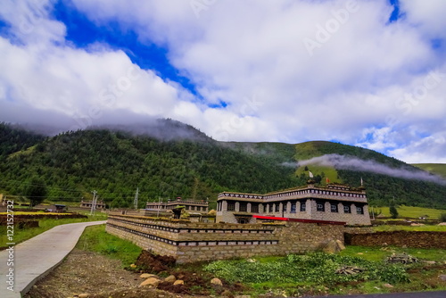 Wallpaper Mural Village of Dong Minority in Guangxi, China Torontodigital.ca