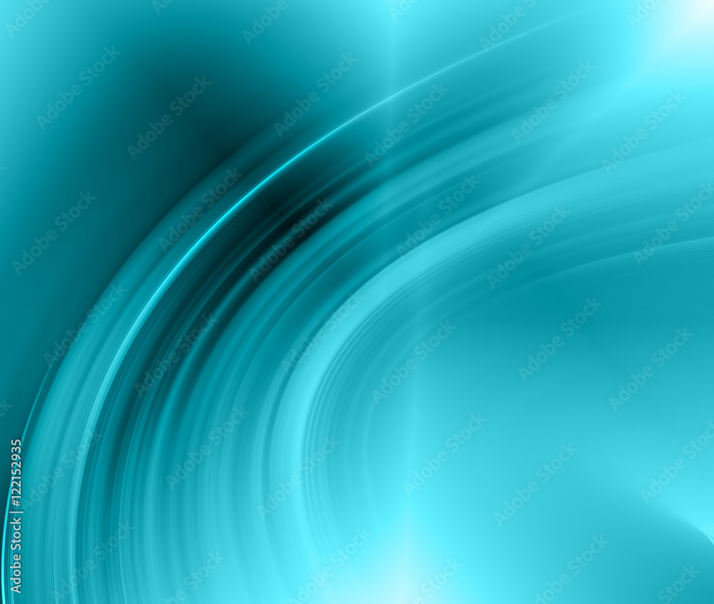 Obraz premium Streszczenie niebieskim tle