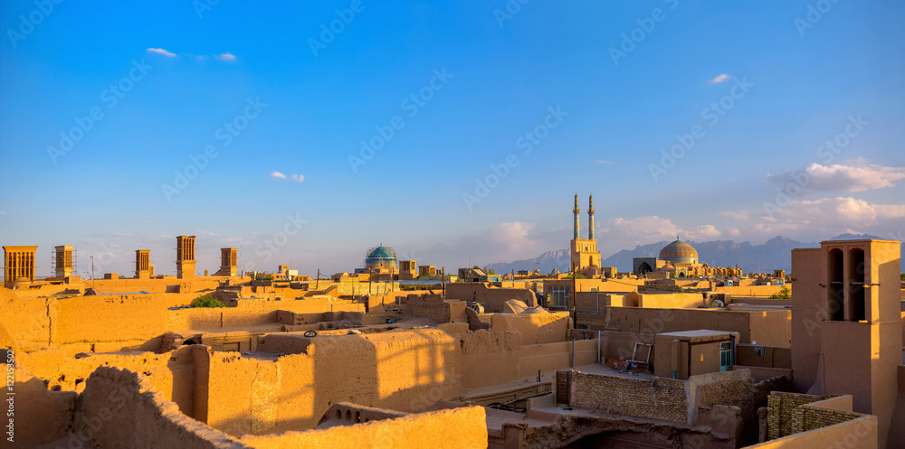 old city of Yazd, Iran
