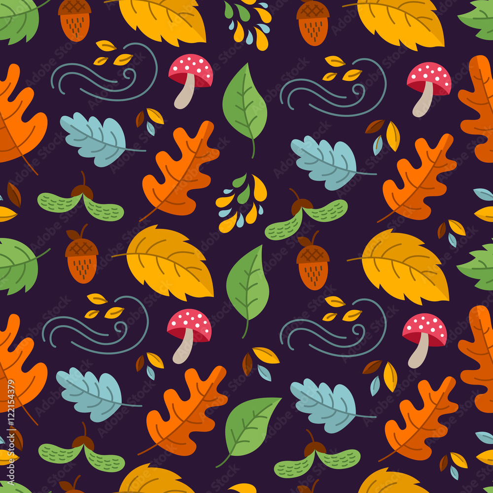 Autumn seamless pattern Autumn seamless pattern