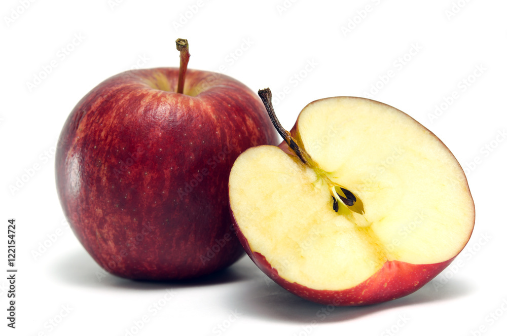 Apple fruit isolated on white background
