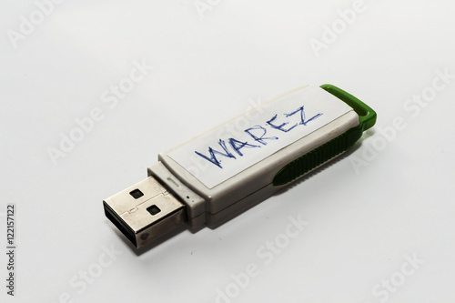 фотографія Suspicious looking USB flash memory stick