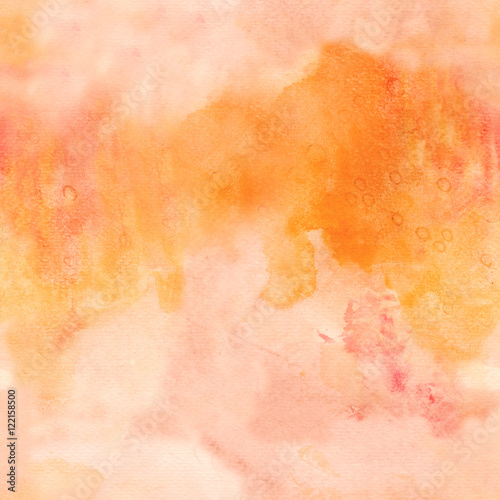 Seamless abstract old paper texture, aged with watercolor