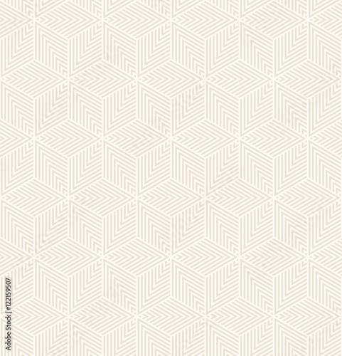 seamless bright vector pattern of striped rhombuses.
