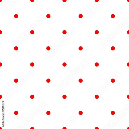 Seamless polka dot pattern