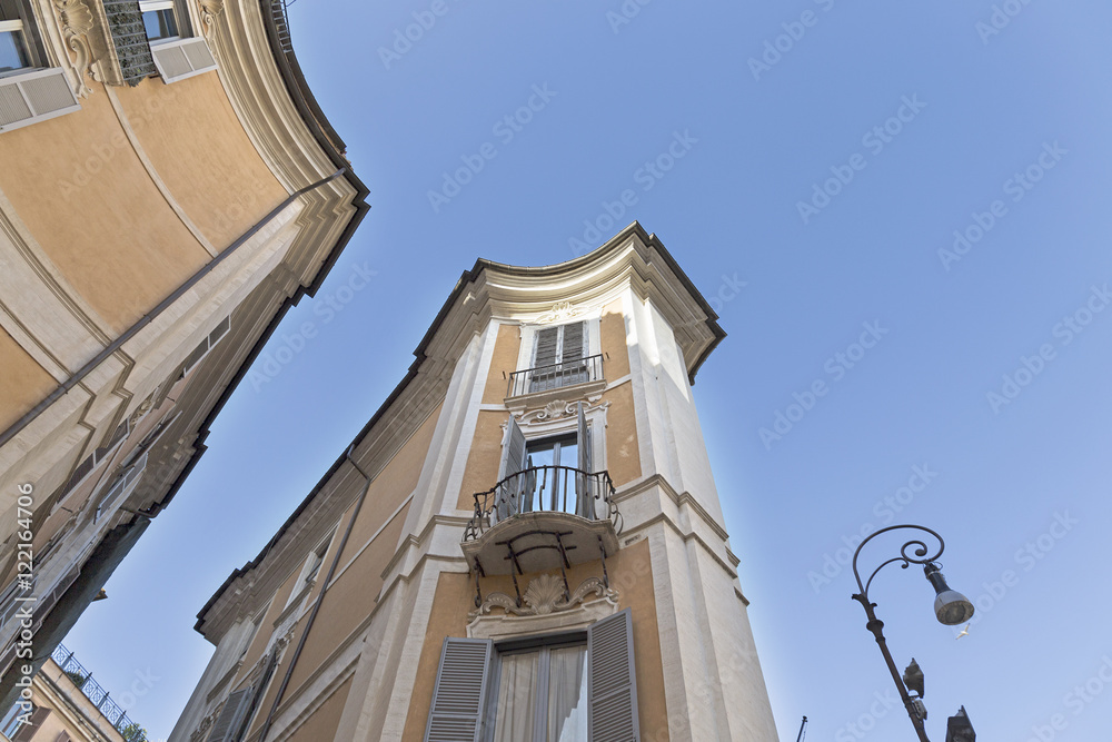 Building at Piazza di Sant'Ignazio in Rome, Italy Building at Piazza di Sant'Ignazio in Rome, Italy