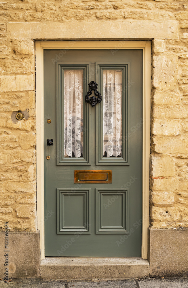 Naklejka premium Nice British door