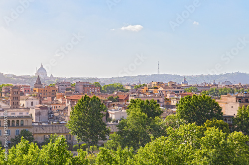 Panorama of Rome, Italy © fabianodp