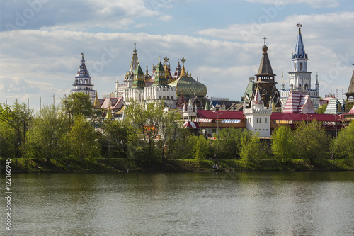 Fototapeta Naklejka Na Ścianę i Meble -  Moscow landscape. Kremlin in Izmailovo