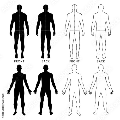 Fashion man's figure