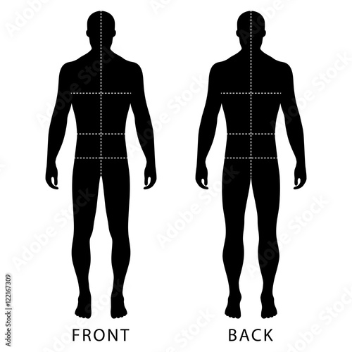Fashion man's figure