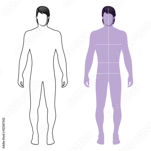 Man template figure
