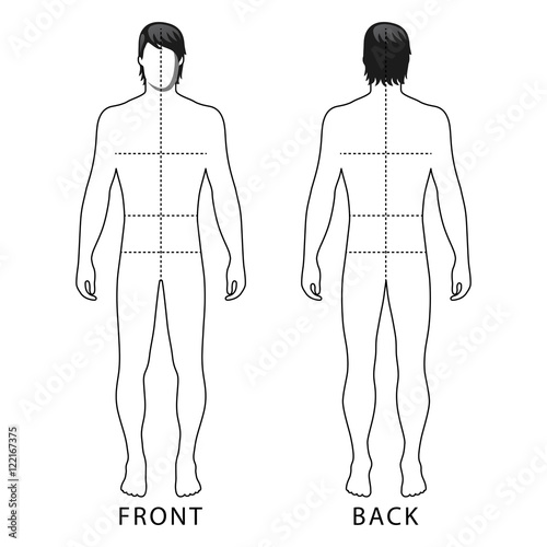 Man template figure