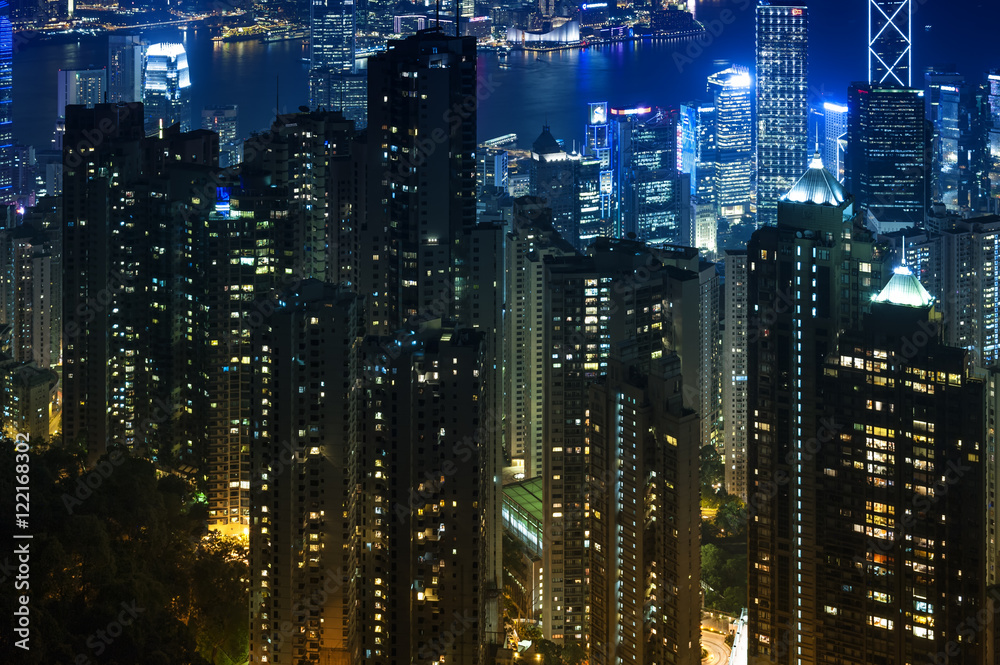 Hong Kong city : Condominium style. Hong Kong city : Condominium style.