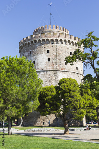 White Tower of Thessaloniki in Greece