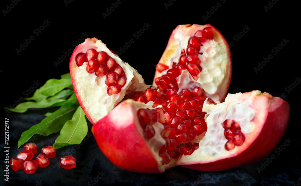 red pomegranate red pomegranate