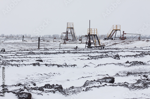 Oil wells