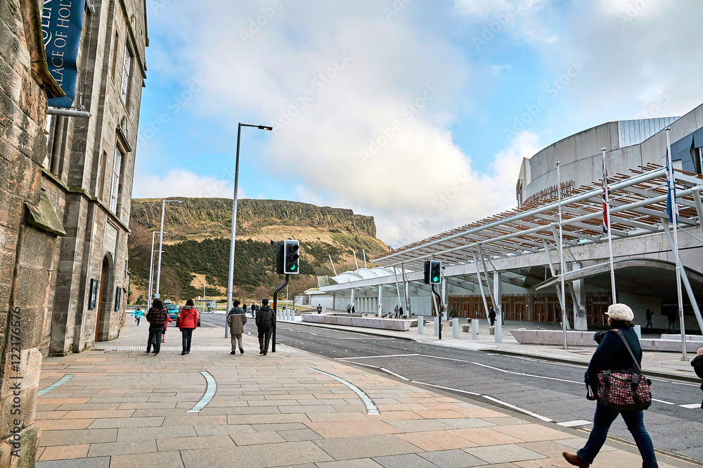 custom made wallpaper toronto digitalEdinburgh, View of the city, several monuments and the Castle,