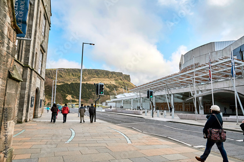 Wallpaper Mural Edinburgh, View of the city, several monuments and the Castle,  Torontodigital.ca