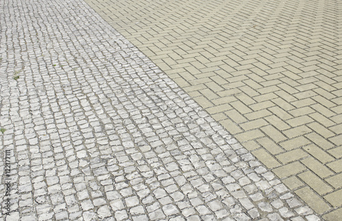 Tile floors street