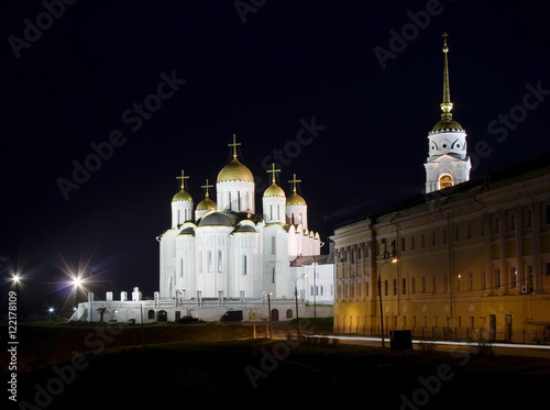 Cathedral russian night photo