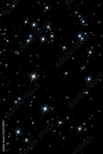 Stars space background